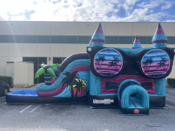 SFC 1734393529 SoFlo Combo Bounce House(double lane)