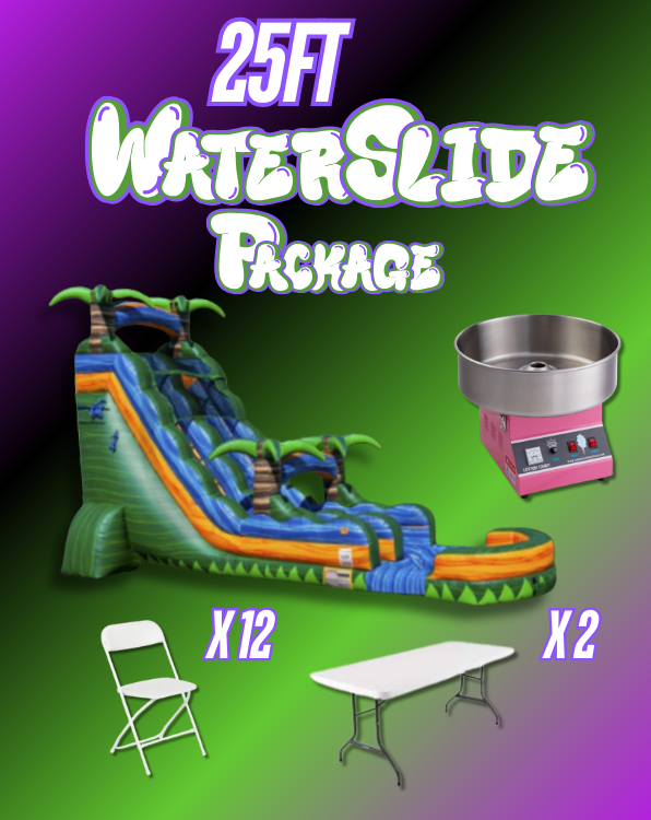 25ft Waterslide Package