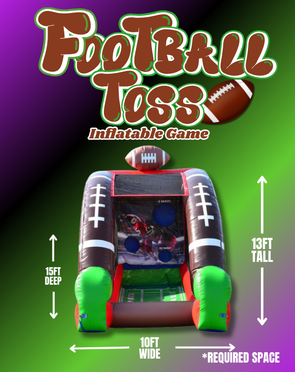 Inflatable Football Toss