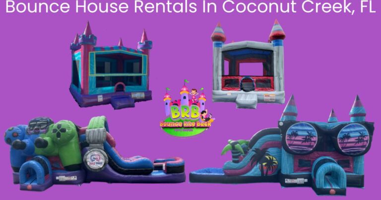 Bounce House Rentals In Coconut Creek, FL - Bounce Rite Back Party Rentals