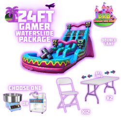 24ft Gamer Waterslide Package