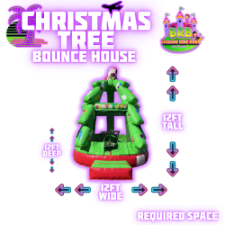 Christmas Tree Bounce House