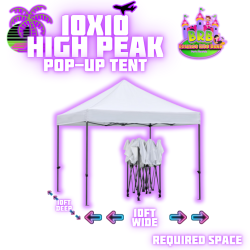 10x10 High Peak Tent(Pop Up)