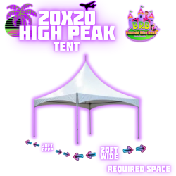 20x20 High Peak Tent