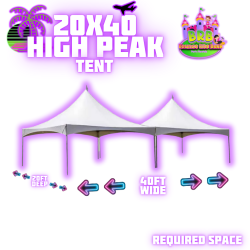 20x40 High Peak Tent