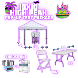 10x10 High Peak Tent(Pop Up) Package