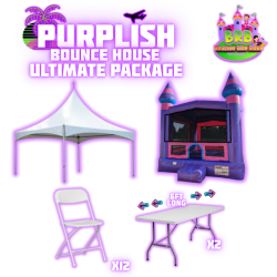 Purplish Bounce House Ultimate Package