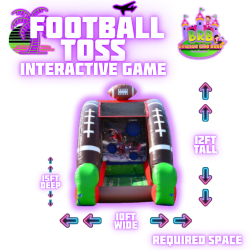 Inflatable Football Toss