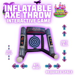 Inflatable Axe Throw