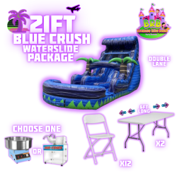 21ft Blue Crush (double lane) Package