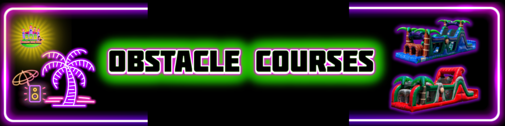 Obstacle Course Rentals in Coral Springs - Bounce Rite Back Party Rentals