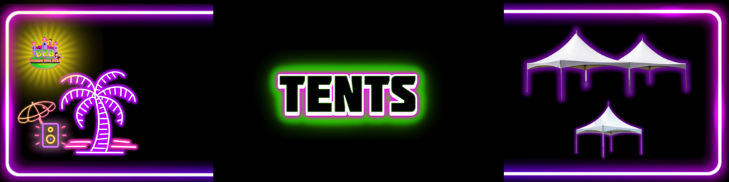 Tent Rentals in Coral Springs - Bounce Rite Back Party Rentals