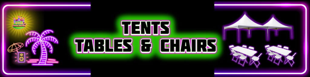 Tent Rentals in Coral Springs - Bounce Rite Back Party Rentals