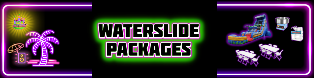Water Slide Package Rentals in Coral Springs - Bounce Rite Back Party Rentals