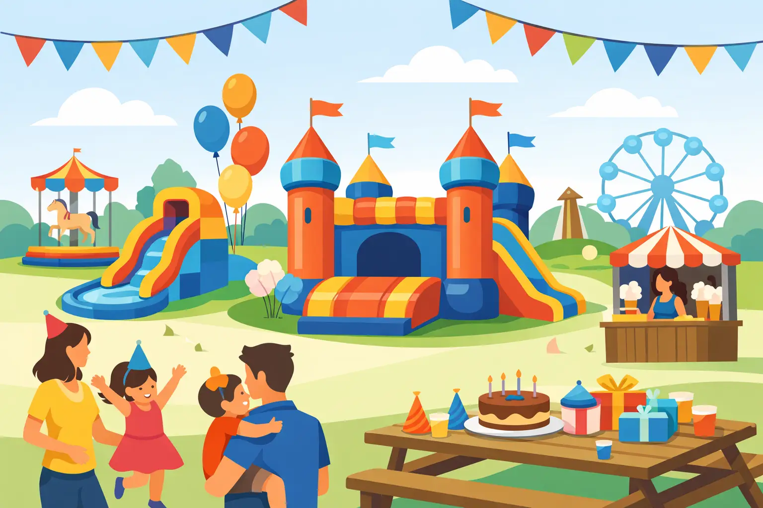 Best Birthday Party Rentals for Easy Family Fun