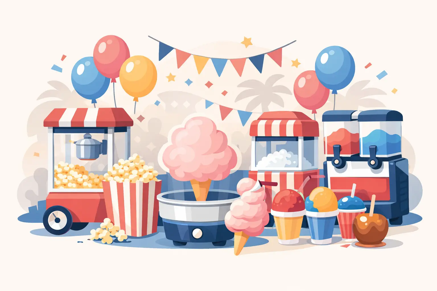 Concession Machine Rentals That Make Parties Pop
