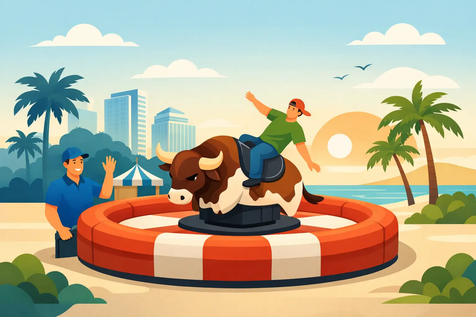 Mechanical Bull Rental South Florida Made Easy