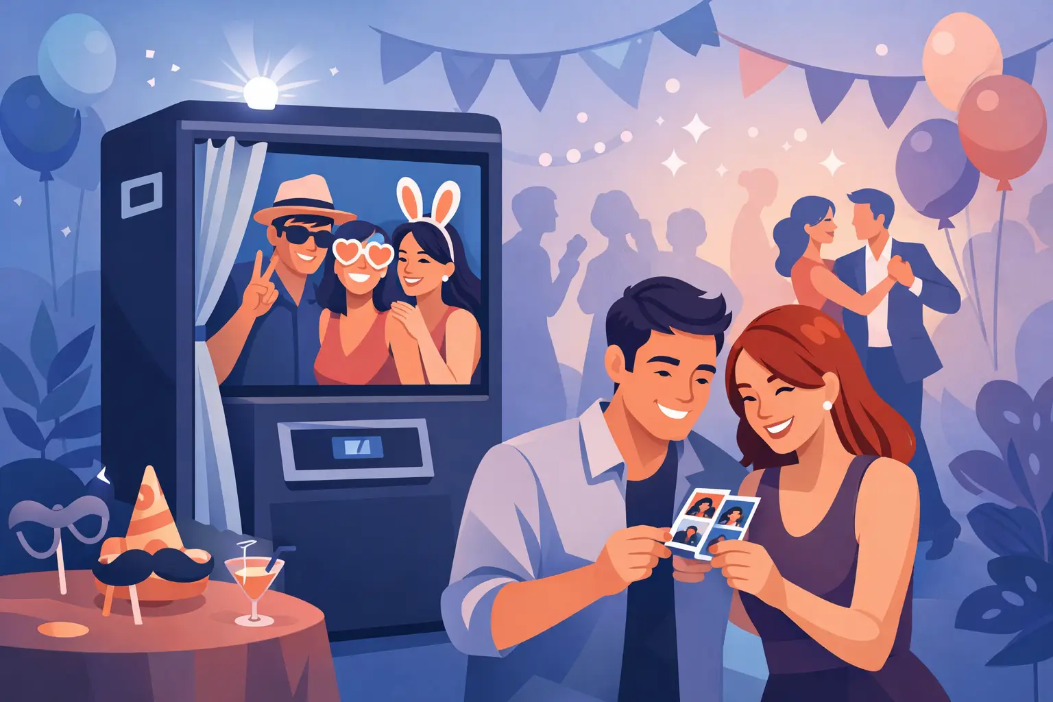 Photo Booth Rental for Parties That Guests Love