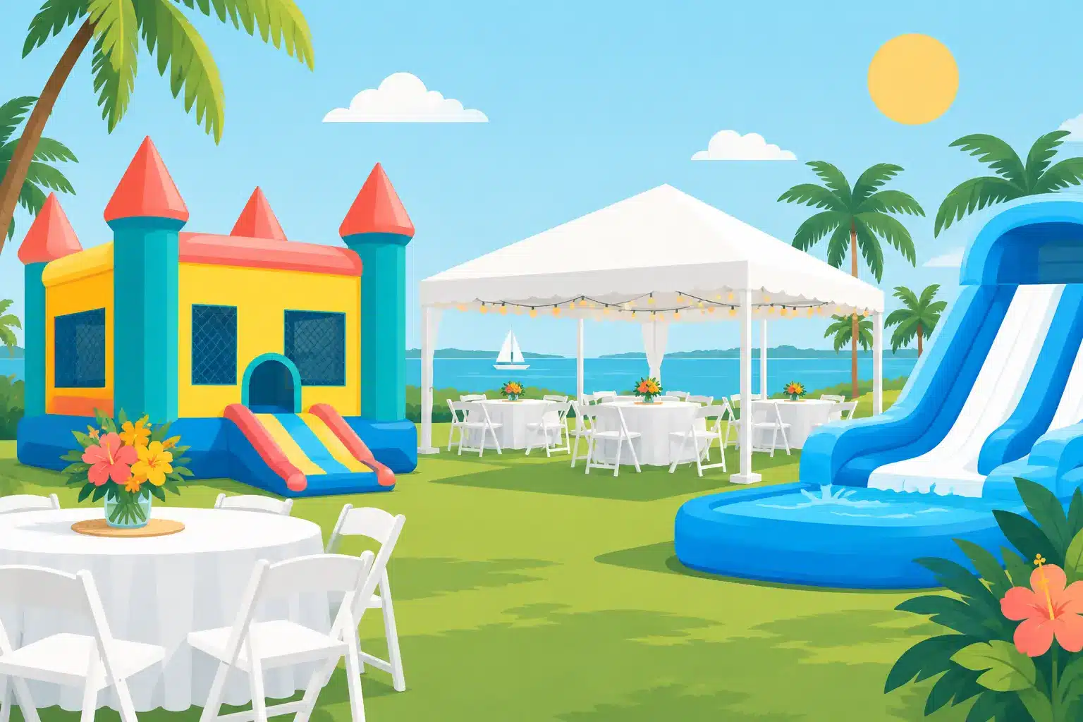 12 Birthday Rental Ideas for Easy Florida Parties