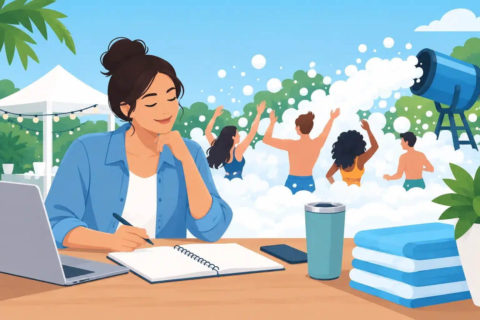 How to Plan a Foam Party Without the Stress