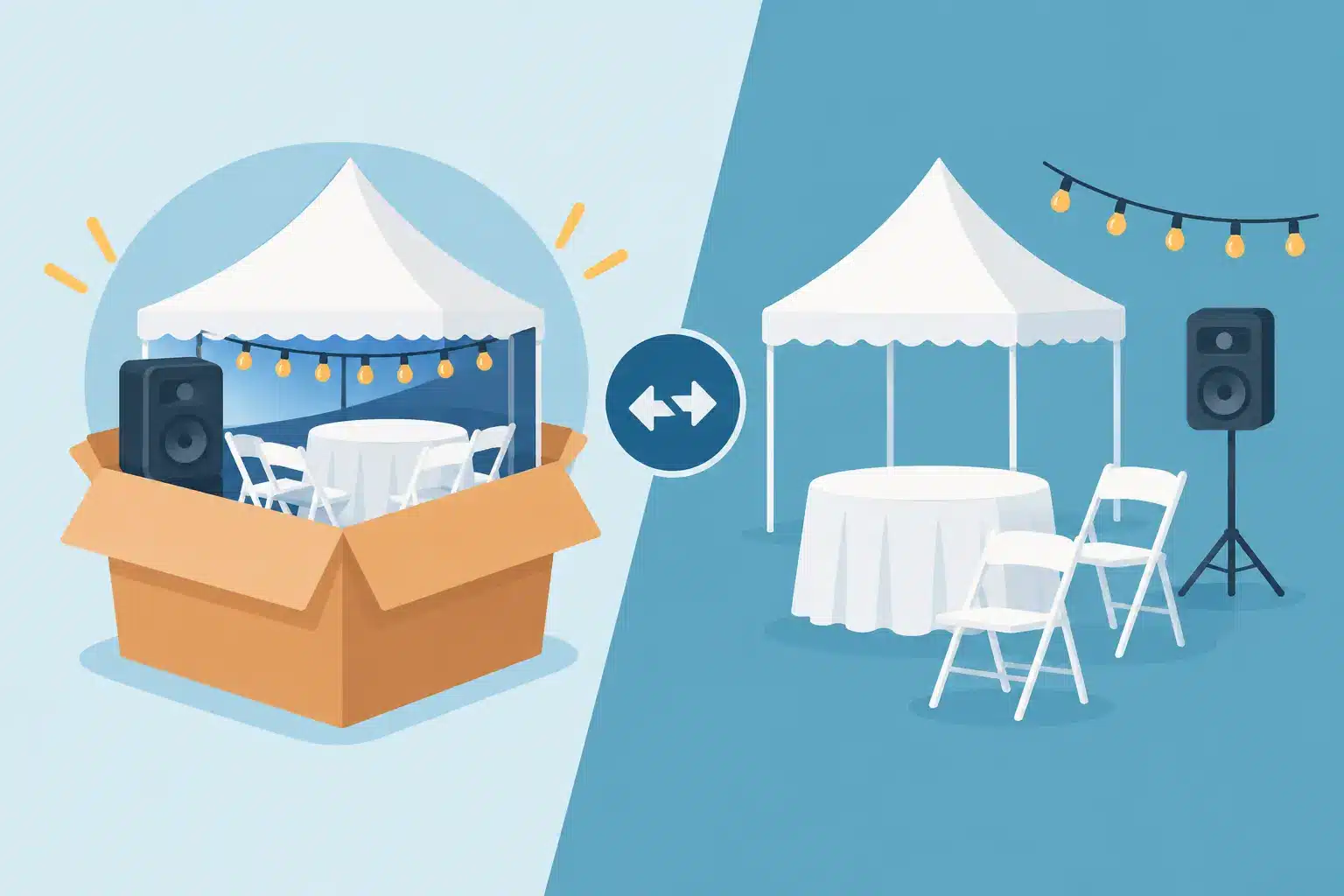 Party Packages Versus Individual Rentals