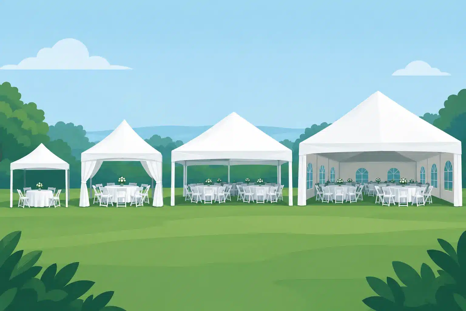 Tent Size Guide for Parties and Events